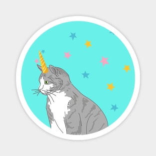 Caticorn Magnet